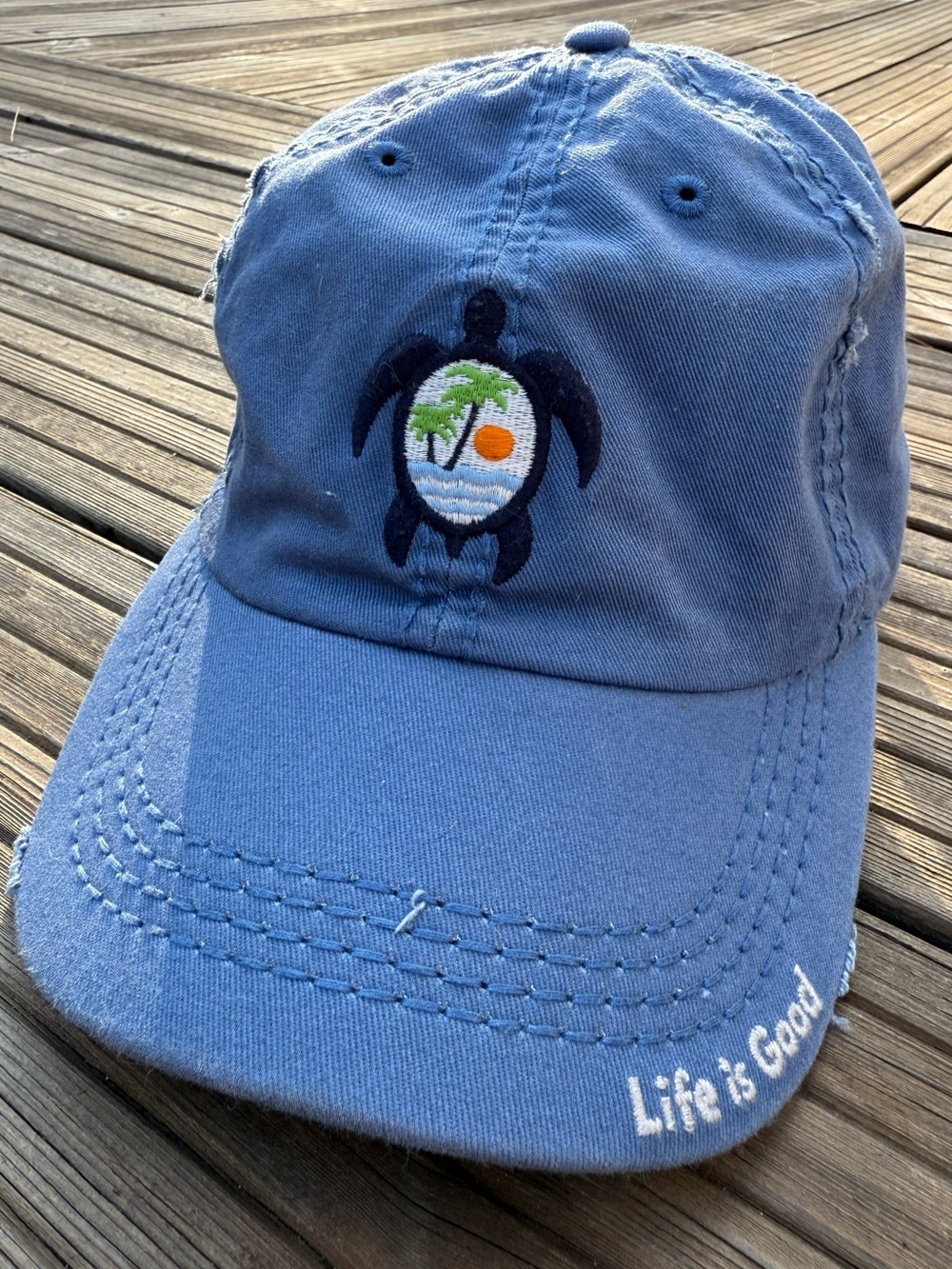 Life is Good Turtle Hat